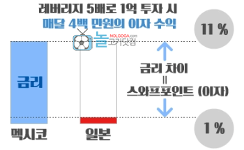 고금리 통화-멕시코-페소-금리-스와프포인트-이자