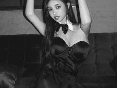 대만산 은은한 흑토끼