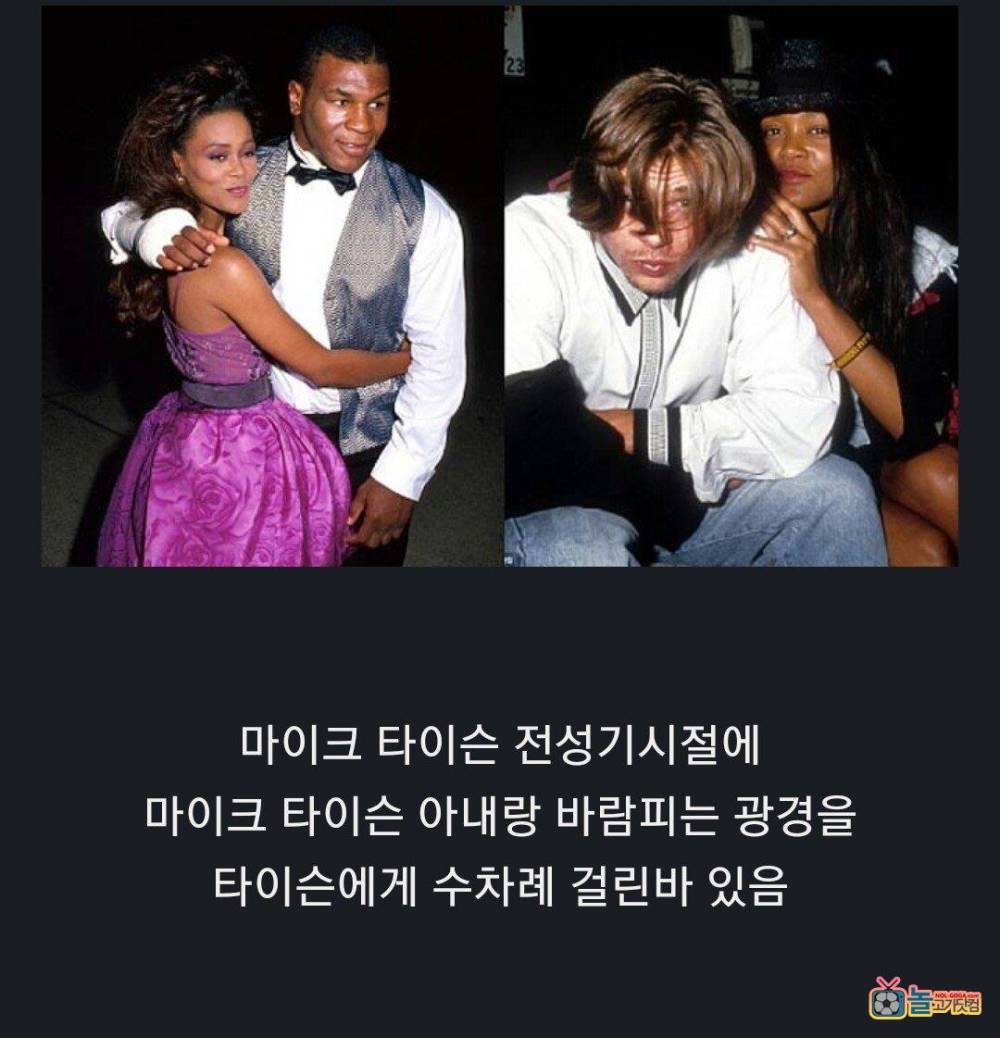 타이슨 : 내 최고의 펀치는 마누라 배에 날린 바디블로우였다