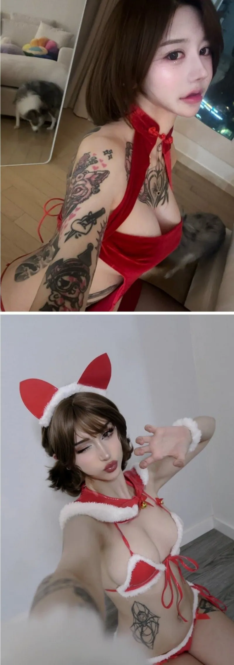 비주얼이랑 몸매는 좋은데 딱 하나가 걸리네